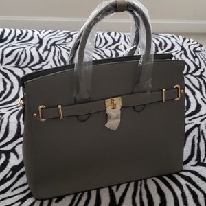 Dasein grey tote purse